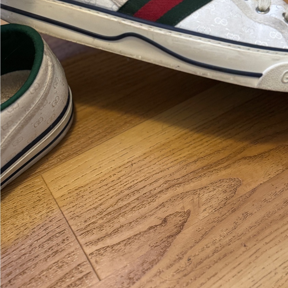 Gucci Tennis 1977 cloth trainers - Picture 9 of 13